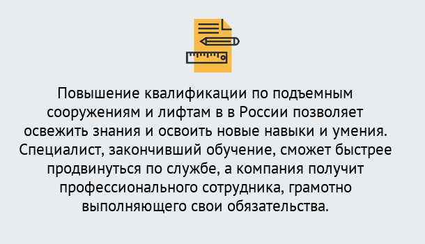 Почему нужно обратиться к нам? Урус-Мартан Дистанционное повышение квалификации по подъемным сооружениям и лифтам в Урус-Мартан